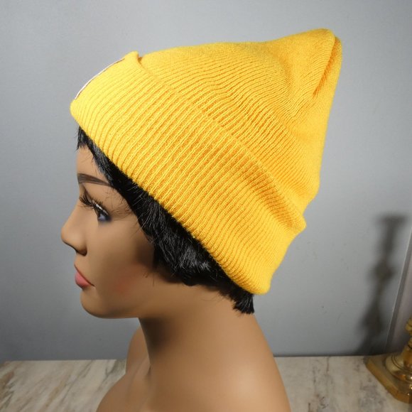 Carhartt Adjustable Knit Cap Beanie Golden Yellow - Picture 2 of 6